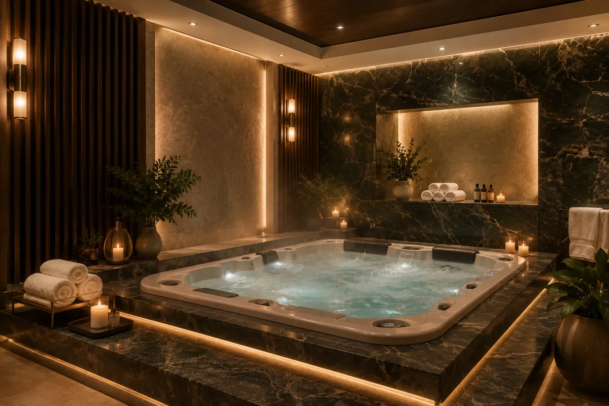 Luxury Hydrotherapy Jacuzzi Soak at The Cloud Spa Gomti Nagar